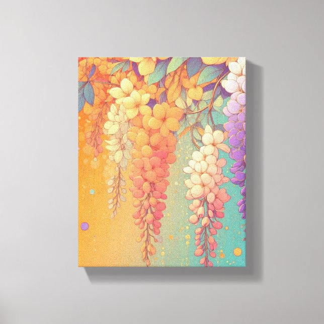 Impressão Em Tela Citrus Sunset Wisteria (Frente)