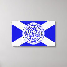 City Flag of Charlotte (Carolina do Norte)