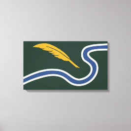 Impressão Em Tela City Flag of Northampton (Massachusetts, EUA)