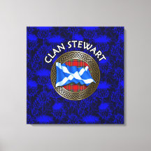 Clan Stewart Crest & Tartan Knot sobre o assunto