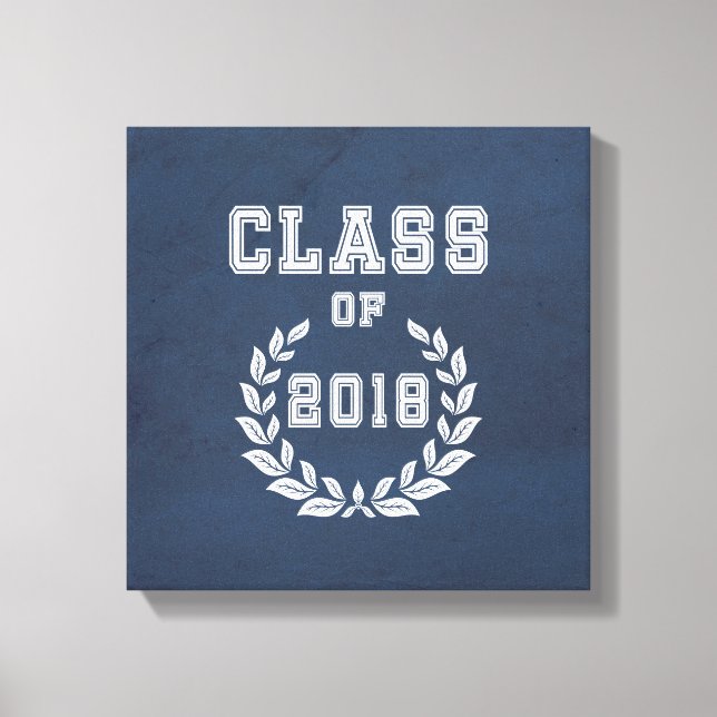 Impressão Em Tela Classe de 2018 (Frente)