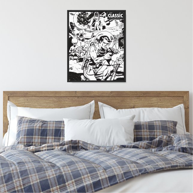 Impressão em tela clássica de FICÇÃO CIENTÍFICA do (Insitu(Quarto))