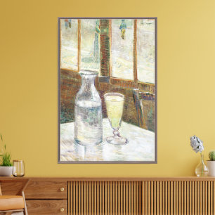 Impressão Em Tela Clássico Café Paris Absinto Arte Van Gogh
