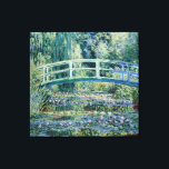 Impressão Em Tela Claude Monet<br><div class="desc">Claude Monet - Lírios de Água e Ponte Japonesa</div>