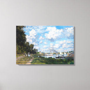 Impressão Em Tela Claude Monet - A Bacia do Argenteuil