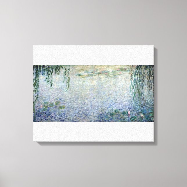 Impressão Em Tela Claude Monet | Águas-vivas (Frente)