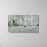Impressão Em Tela Claude Monet | Barcos ou Regatta na Argentina<br><div class="desc">The Boats,  ou Regatta na Argentina,  c.1874 | por Claude Monet | Art Location: Musee d'Orsay,  Paris,  França | Artista francês | Número de recolha de imagens: XIR18890</div>