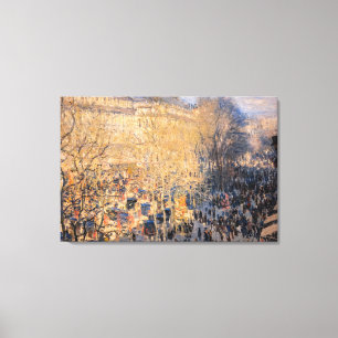 Impressão Em Tela Claude Monet - Boulevard des Capucines, Paris