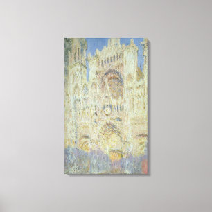 Impressão Em Tela Claude Monet   Catedral de Rouen em Sunset, 1894