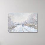 Impressão Em Tela Claude Monet - Cena de Neve na Argentina<br><div class="desc">Cena de Neve na Argentina,  por Claude Monet,  1875. Óleo na canvas.</div>
