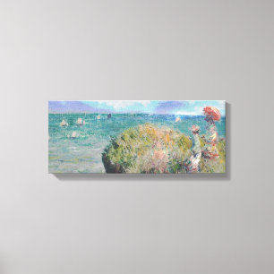 Impressão Em Tela Claude Monet: Cliff Caminha em Pourville