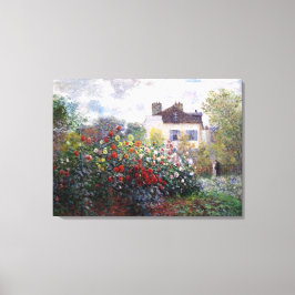 Impressão Em Tela Claude Monet Corner of the Garden Fine Art