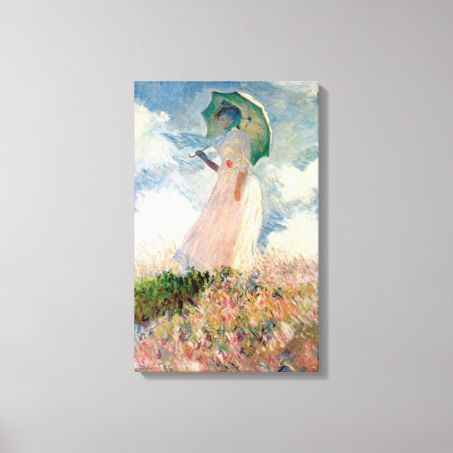 Impressão Em Tela Claude Monet – Essai de figure en plein-air – 1886 (Frente)