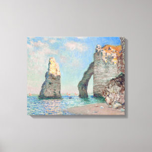 Impressão Em Tela Claude Monet - Falésias em Etretat