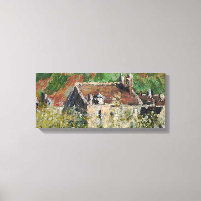 Impressão Em Tela Claude Monet - Flores de Ameixas (Frente)