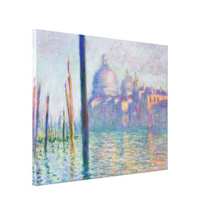 Impressão Em Tela Claude Monet - Grande Canal, Veneza