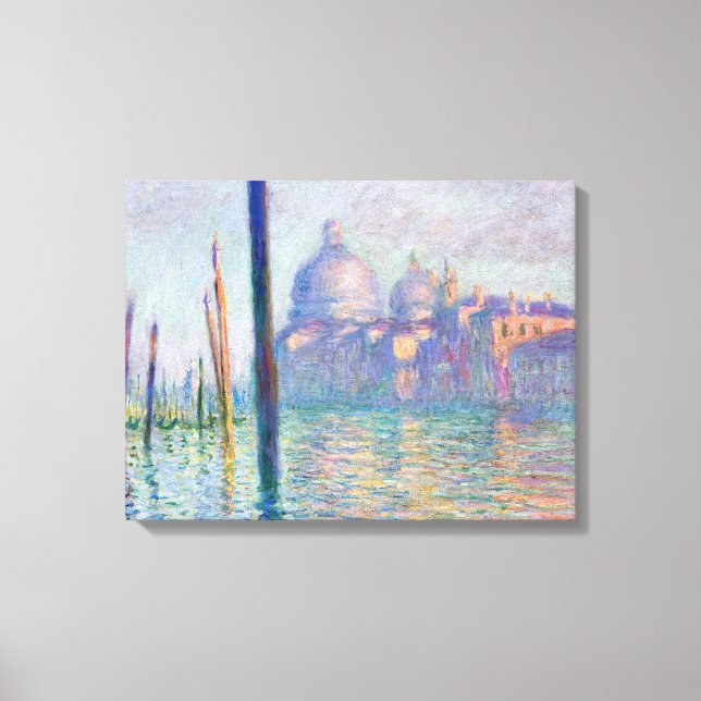 Impressão Em Tela Claude Monet - Grande Canal, Veneza (Frente)