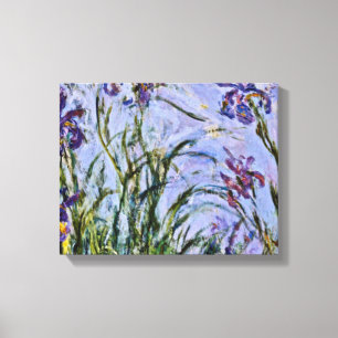 Impressão Em Tela Claude Monet - Iris Mauves