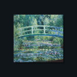 Impressão Em Tela Claude Monet Liliy Pond - Japanese bridge<br><div class="desc">Claude Monet - Water Lilies and Japanese bridge (Google espécie Project),  1899. Filtro: No.</div>