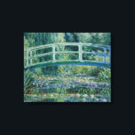 Impressão Em Tela Claude Monet - Lírios de Água e Ponte Japonesa<br><div class="desc">Water Lily e Ponte Japonesa por Claude Monet, 1899. Claude Monet foi fundador da pintura Impressionista Francesa, e o mais consistente e prolífico praticante da filosofia do movimento de expressar as percepções diante da natureza, especialmente quando aplicada à pintura paisagística ao ar livre. O termo "impressionismo" deriva do título de...</div>