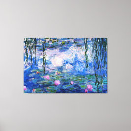 Impressão Em Tela Claude Monet - Lírios De Água Ninfas