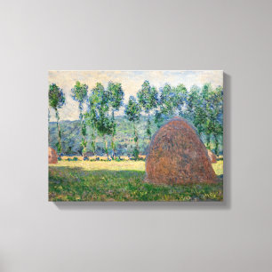 Impressão Em Tela Claude Monet - Medas de Feno perto de Giverny