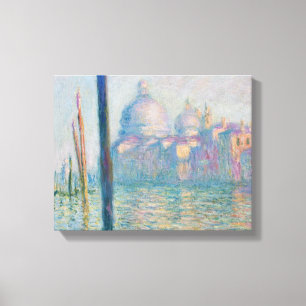 Impressão Em Tela Claude Monet - O Grande Canal