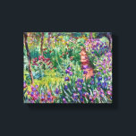 Impressão Em Tela Claude Monet - O Jardim do Artista em Giverny<br><div class="desc">Claude Monet - O Jardim do Artista em Giverny</div>