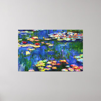 Impressão Em Tela Claude Monet Oil Painting Water Lílias/Ninféas