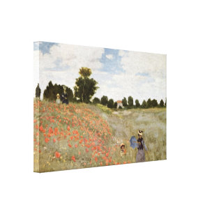 Impressão Em Tela Claude Monet - Poppies