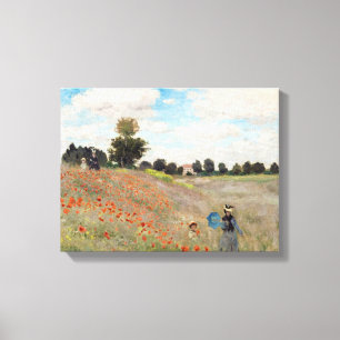 Impressão Em Tela Claude Monet - Poppy Field