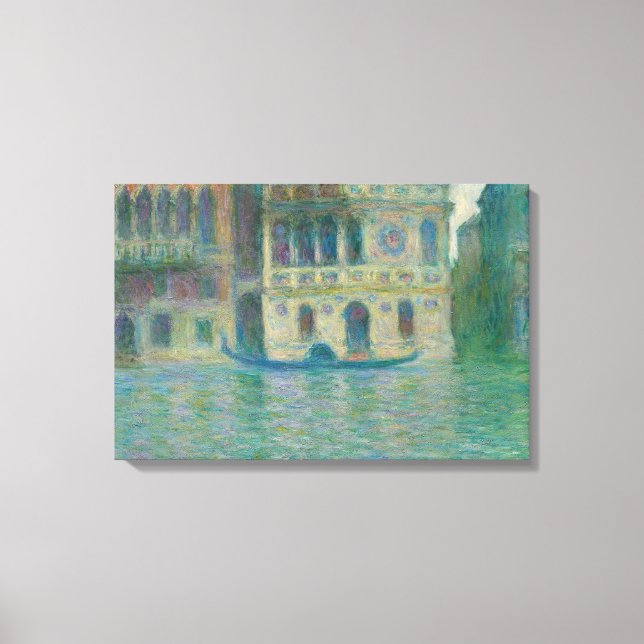Impressão Em Tela Claude Monet - Veneza, Palazzo Dario (Frente)