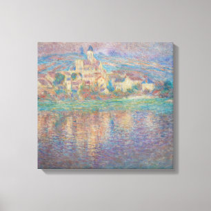 Impressão Em Tela Claude Monet - Vetheuil, Sunset