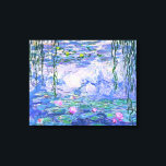 Impressão Em Tela Claude Monet Water Libera A Arte Impressionante Fr<br><div class="desc">Claude Monet Water Libera o Impressionista Francês Lírios de Água de Arte (ou Ninfas) é uma série de aproximadamente 250 pinturas de óleo pelo Impressionista Francês Claude Monet. As pinturas retratam o jardim floral de Monet em Giverny.</div>