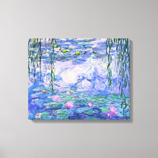 Impressão Em Tela Claude Monet Water Libera A Arte Impressionante Fr