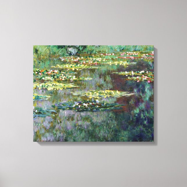 Impressão Em Tela Claude Monet Water Lily (Frente)