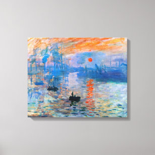 Impressão Em Tela Claude Monet's Sunrise