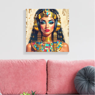IMPRESSÃO EM TELA CLEOPATRA RAINHA DO NILO 2