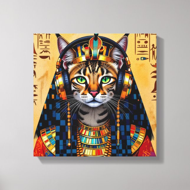 IMPRESSÃO EM TELA CLEOPATRA RAINHA DO NILO-SERVAL CAT 2 (Frente)