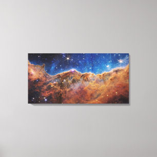 Impressão Em Tela Clipes Cósmicos da Nebulosa Carina