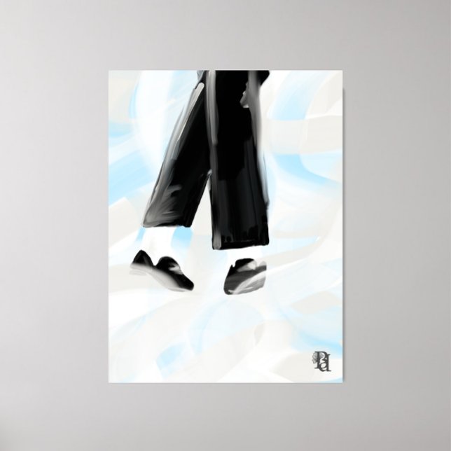 Impressão Em Tela Cloud Dancer 002 #Abstract #MJ #MichaelJackson (Criador carregado)