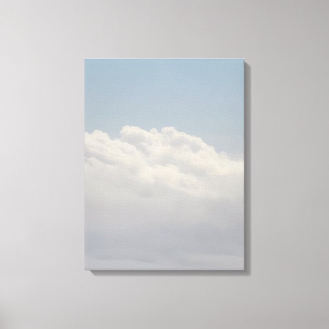 Impressão Em Tela Cloud Photography (Frente)