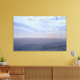 Impressão Em Tela Cloud Study with Sea and Sky - Albert Bierstadt