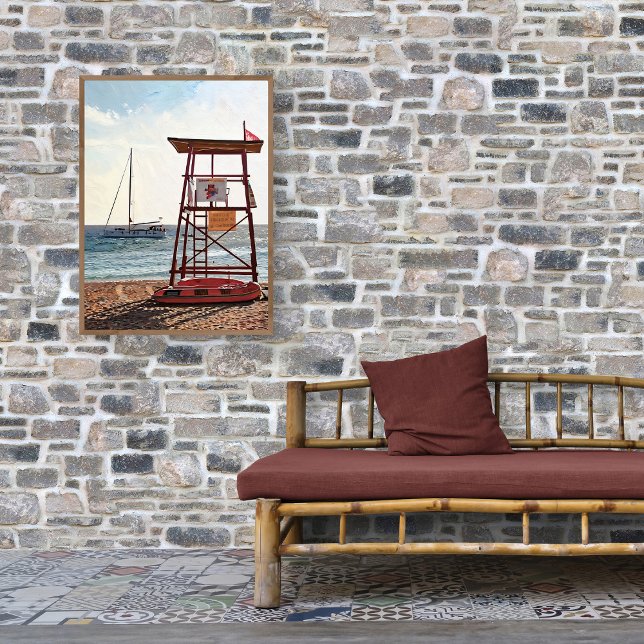 Impressão Em Tela Coastal Watch, Kos, Lambi Beach (Criador carregado)