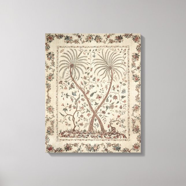 Impressão Em Tela Cobertura com Motifs Palm Tree (Frente)