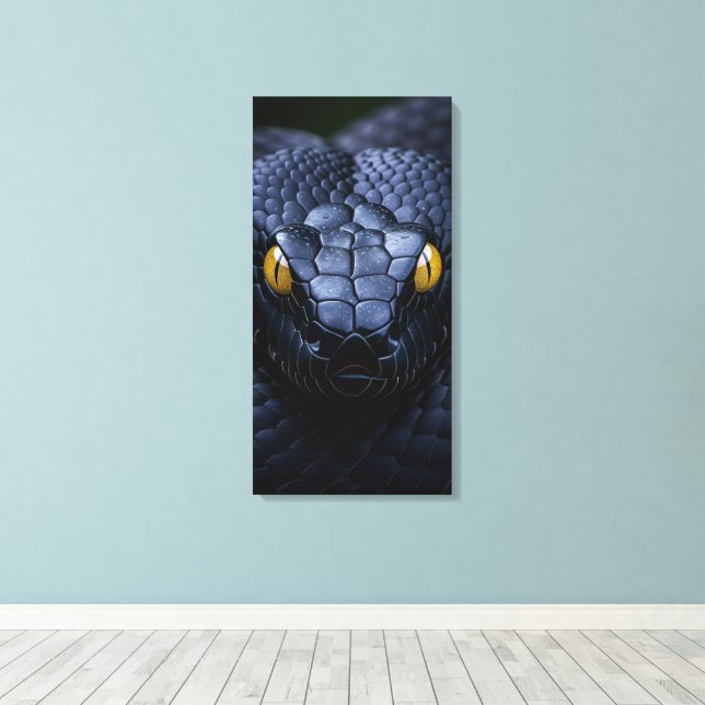 Impressão Em Tela Cobra (Insitu(piso de madeira))