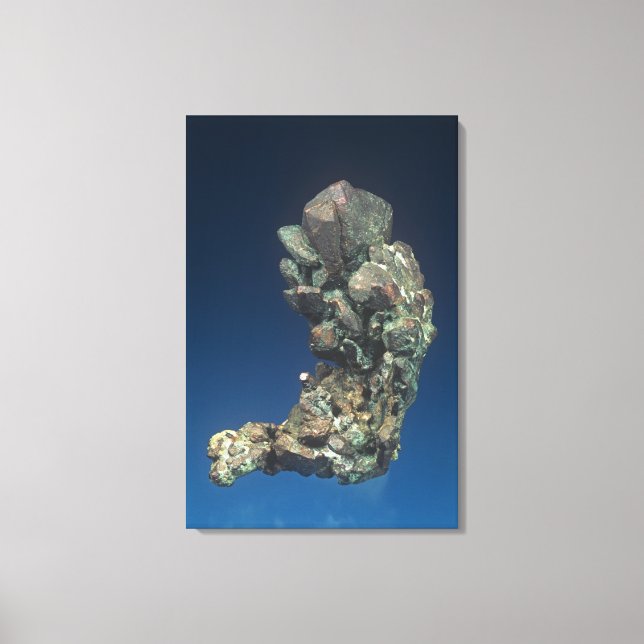 Impressão Em Tela cobre nativo (Cu), Michigan, EUA (Frente)