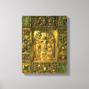 Impressão Em Tela Cobrir do evangelho, Ottonian, Alemanha, século X