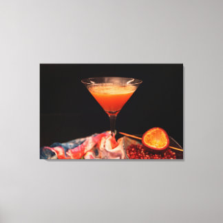 Impressão Em Tela Cocktail Maracuja Granatapfel