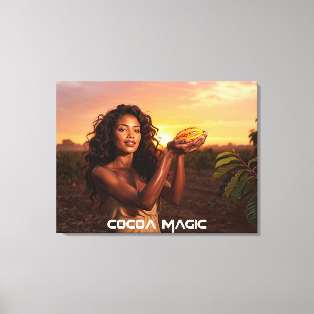 IMPRESSÃO EM TELA COCOA MAGIC (Frente)